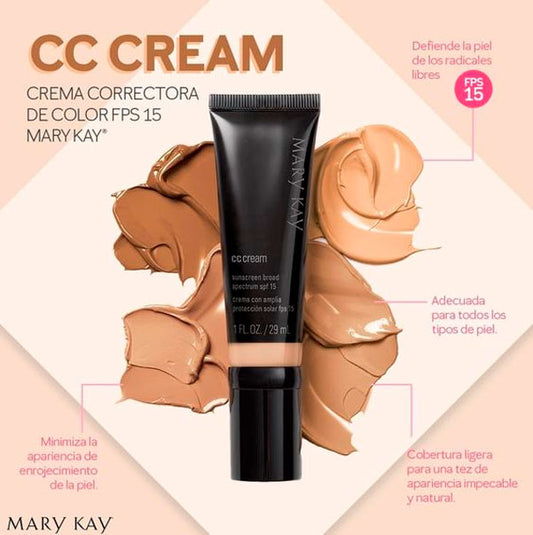 CC Cream Crema Correctora de Color con FPS 15 Mary Kay