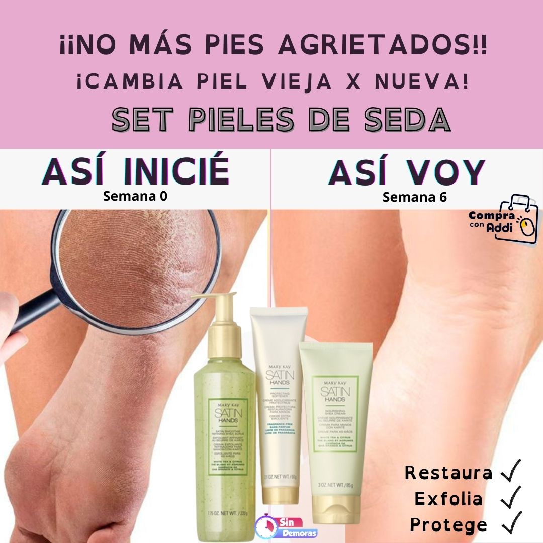 SET PIELES DE SEDA