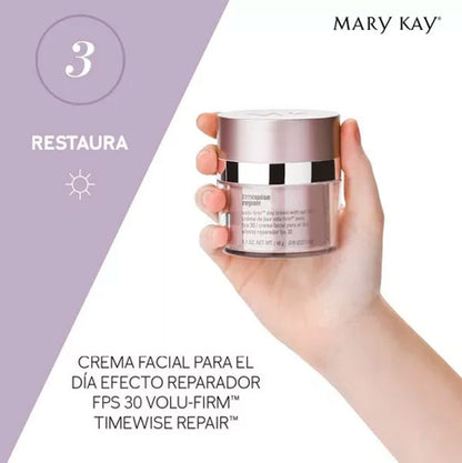 Crema Facial para el Día Efecto Reparador FPS 30 Volu-Firm