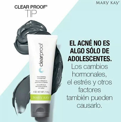 Mascarilla Facial de Limpieza Profunda con Carbón Clear Proof