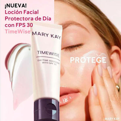 Loción Facial Protectora de Día con FPS 30 TimeWise