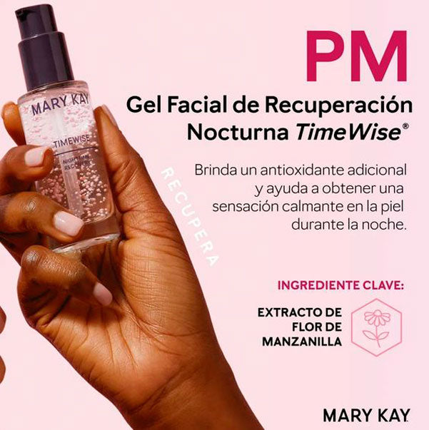 Gel Facial de Recuperación Nocturna TimeWise